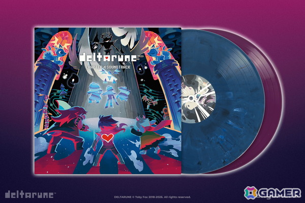 「DELTARUNE」Chapter 5の配信を記念して新作グッズ5点が発売！Tシャツやレコードなどがラインナップの画像12