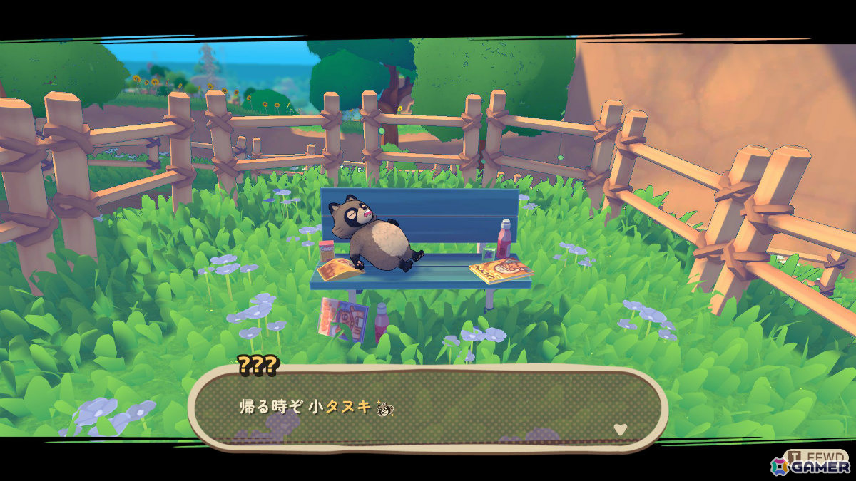 タヌキの郵便配達ADV「TANUKI: Pon's Summer」Steam Nextフェスへ向けたデモが公開！チュートリアル、初勤務、神社づくりなど序盤の3日間を楽しめるの画像18