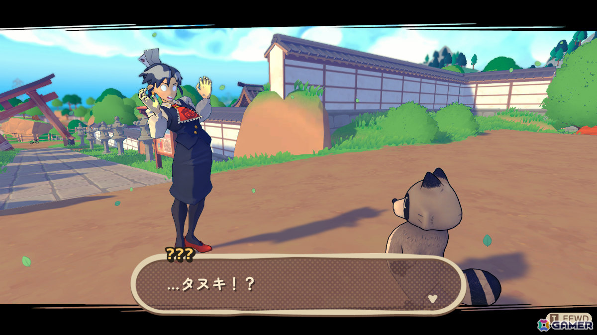 タヌキの郵便配達ADV「TANUKI: Pon's Summer」Steam Nextフェスへ向けたデモが公開!チュートリアル、初勤務、神社づくりなど序盤の3日間を楽しめるの画像