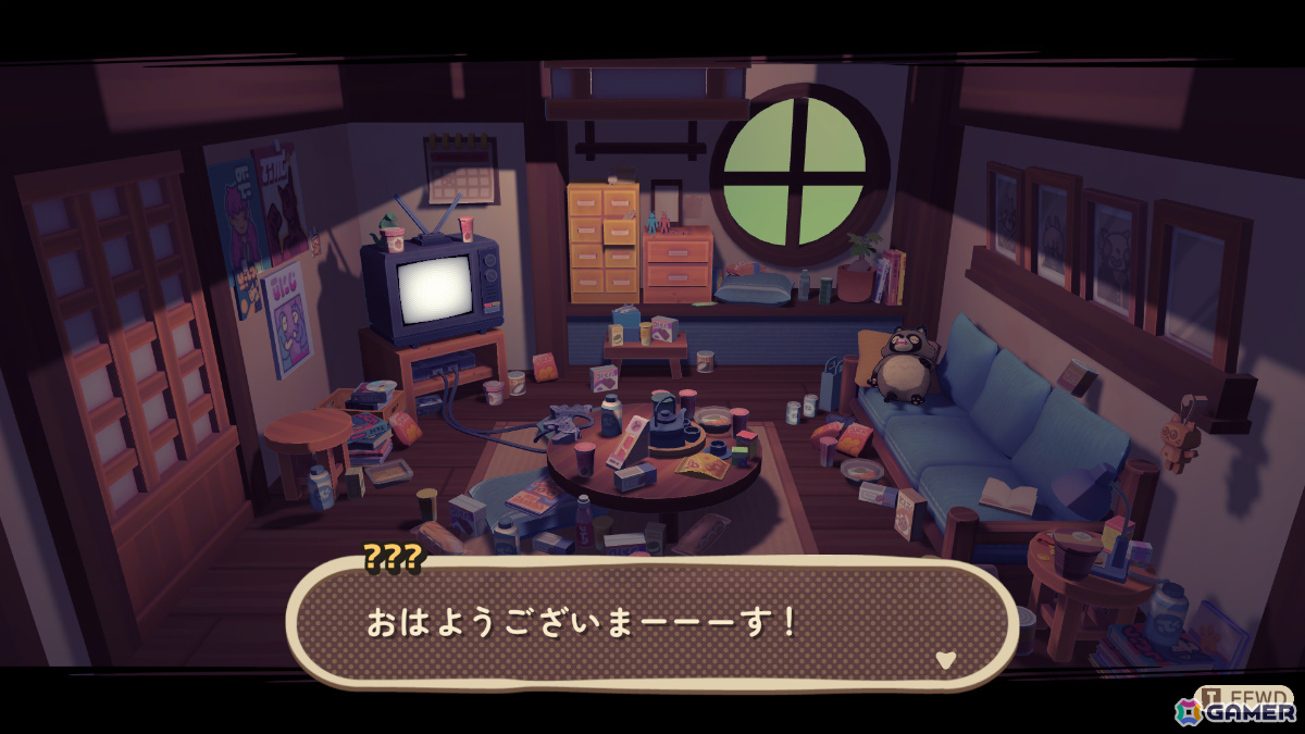 タヌキの郵便配達ADV「TANUKI: Pon's Summer」Steam Nextフェスへ向けたデモが公開！チュートリアル、初勤務、神社づくりなど序盤の3日間を楽しめるの画像4