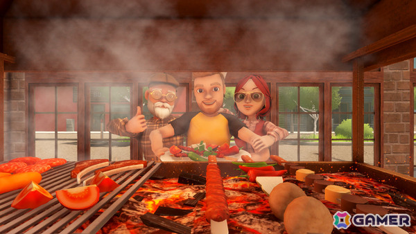 レストラン経営シム「Kebab Chefs!」バージョン1.0がリリース!最大4人でケバブや寿司、ラーメンなどの調理を楽しもうの画像
