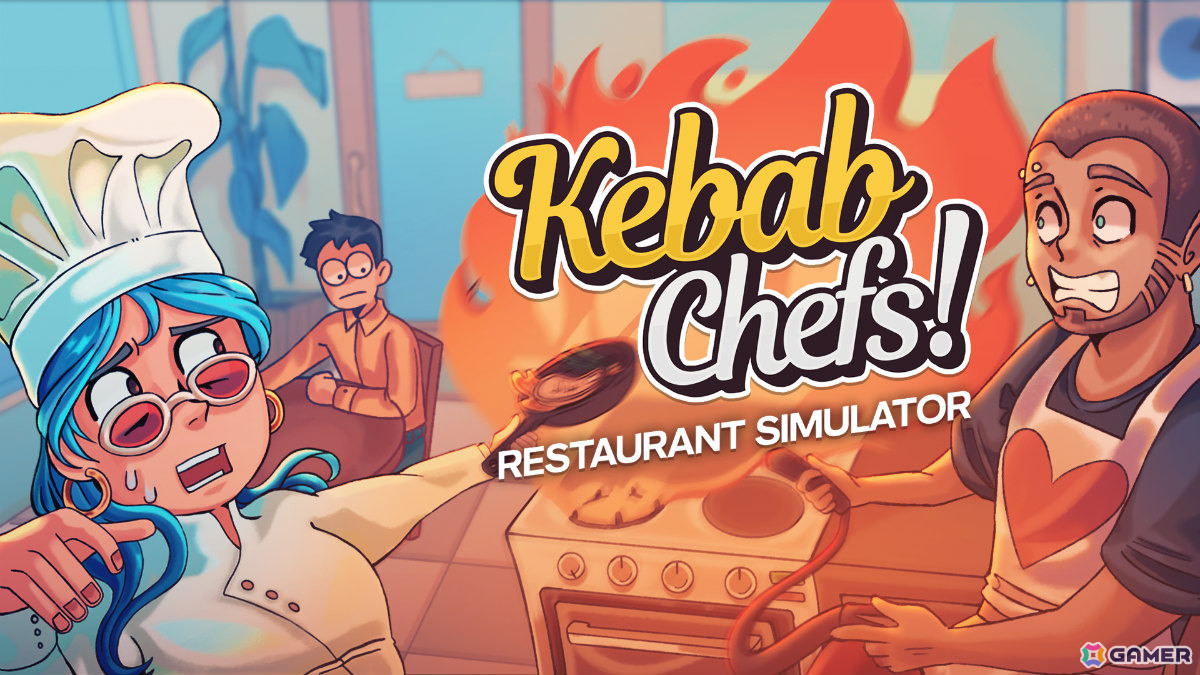 レストラン経営シム「Kebab Chefs!」バージョン1.0がリリース!最大4人でケバブや寿司、ラーメンなどの調理を楽しもうの画像