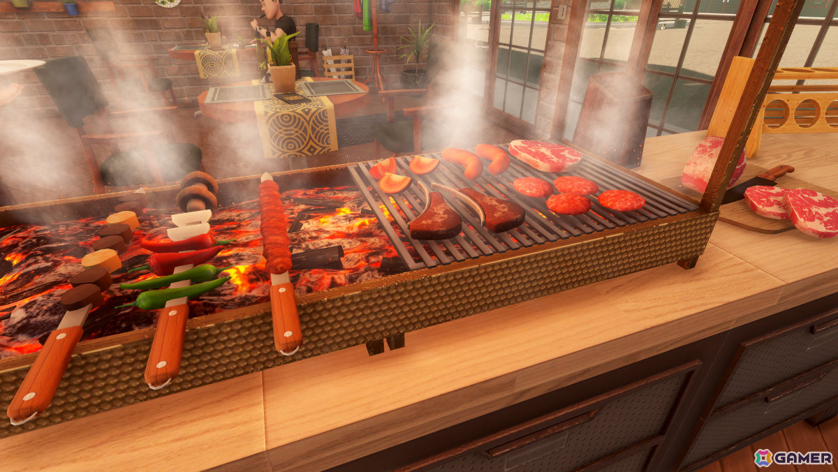 レストラン経営シム「Kebab Chefs!」バージョン1.0がリリース！最大4人でケバブや寿司、ラーメンなどの調理を楽しもうの画像2