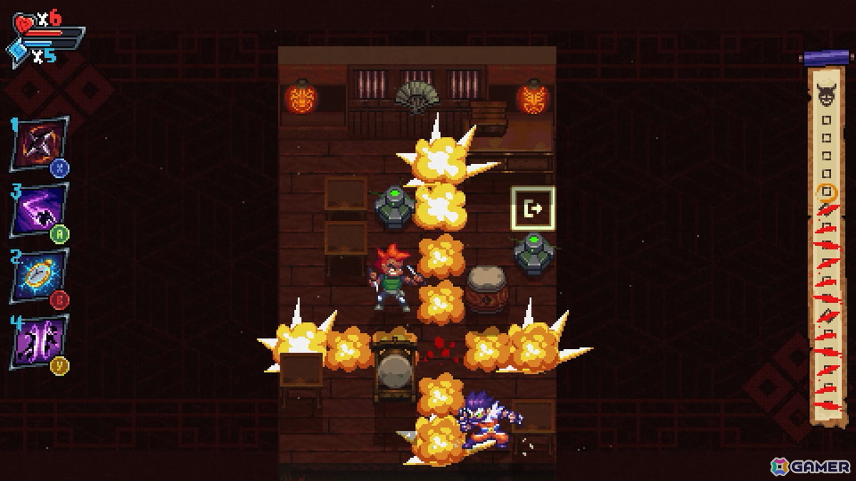 「Arashi Gaiden」のコンソール版が発売！ターン制ストラテジーとハイスピードバトルが融合したゲームプレイに注目の画像3