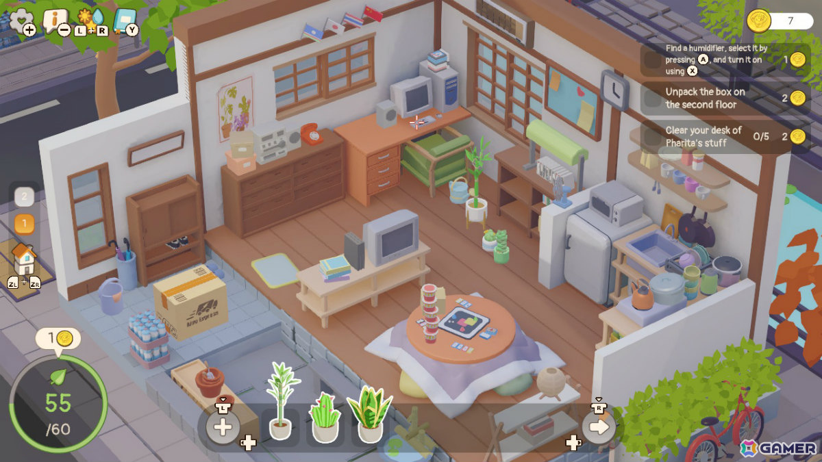 何もない部屋を緑あふれる癒やしの空間へと変えていくパズルADV「Urban Jungle」Switch版が発売！の画像