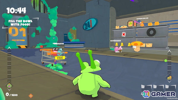 最大8人協力プレイ対応のドタバタパズルACT「Frog Sqwad」が発売！カエルたちを操作して食料をかき集めようの画像