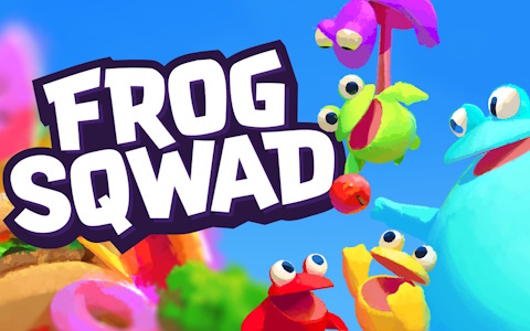最大8人協力プレイ対応のドタバタパズルACT「Frog Sqwad」が発売！カエルたちを操作して食料をかき集めよう