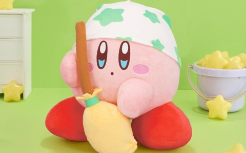 カービィたちと一緒におそうじを楽しもう！フリューのプライズ「Kirby★Diary」第3弾が6月より順次登場