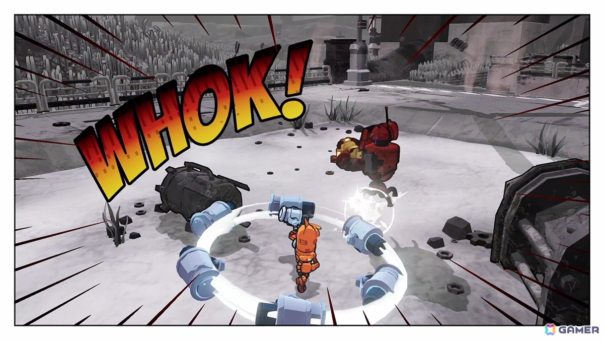 「Junkster」先行プレビュー：ジャンクで道を切り開け！アメコミ風ビジュアルも魅力の3Dアクションプラットフォーマーの画像