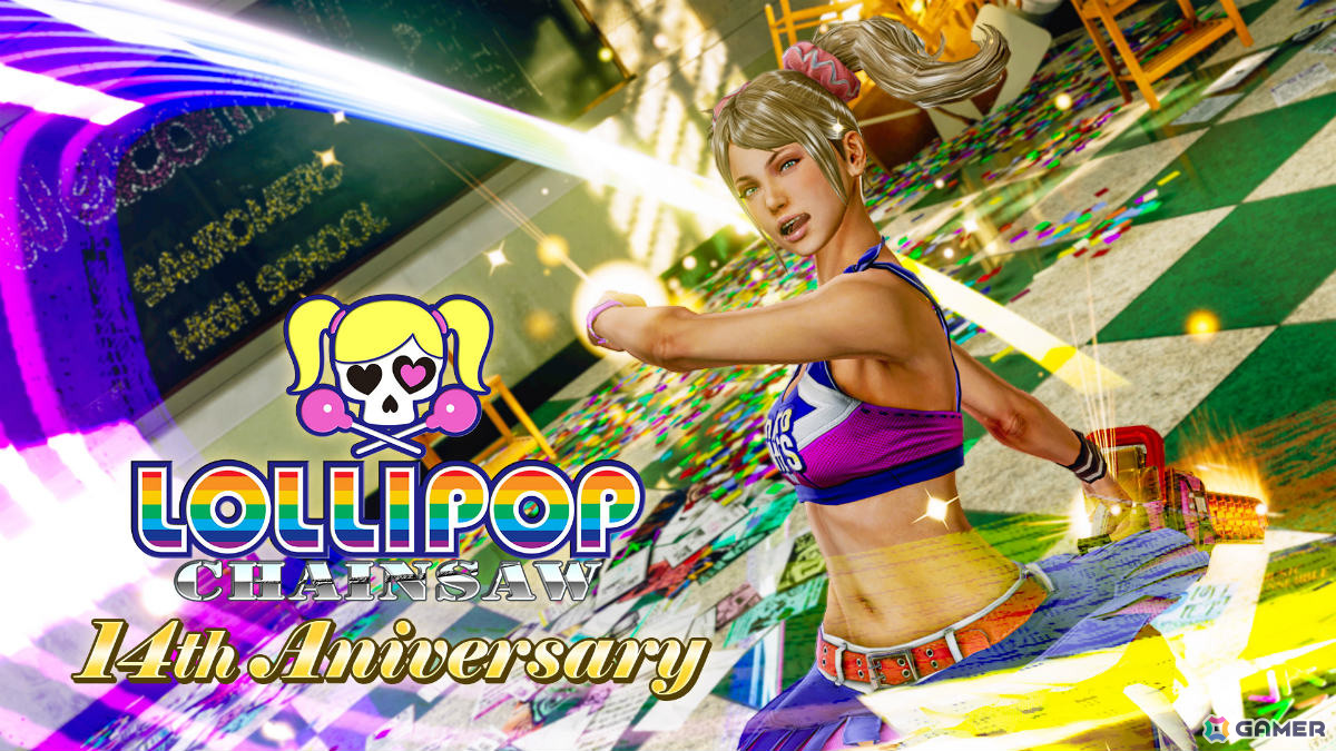 ゾンビアクション「LOLLIPOP CHAINSAW」は14周年!リマスター版「RePOP」の累計販売本数は40万本を突破の画像