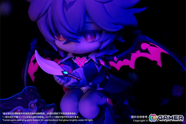 「原神」小さな礼服をまとった愛らしいドゥリンがちびキャラフィギュア化！グラデーションのかかった髪の毛先と龍の尻尾で幻想的な雰囲気に彩りをの画像4
