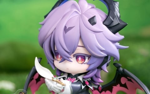 「原神」小さな礼服をまとった愛らしいドゥリンがちびキャラフィギュア化！グラデーションのかかった髪の毛先と龍の尻尾で幻想的な雰囲気に彩りを