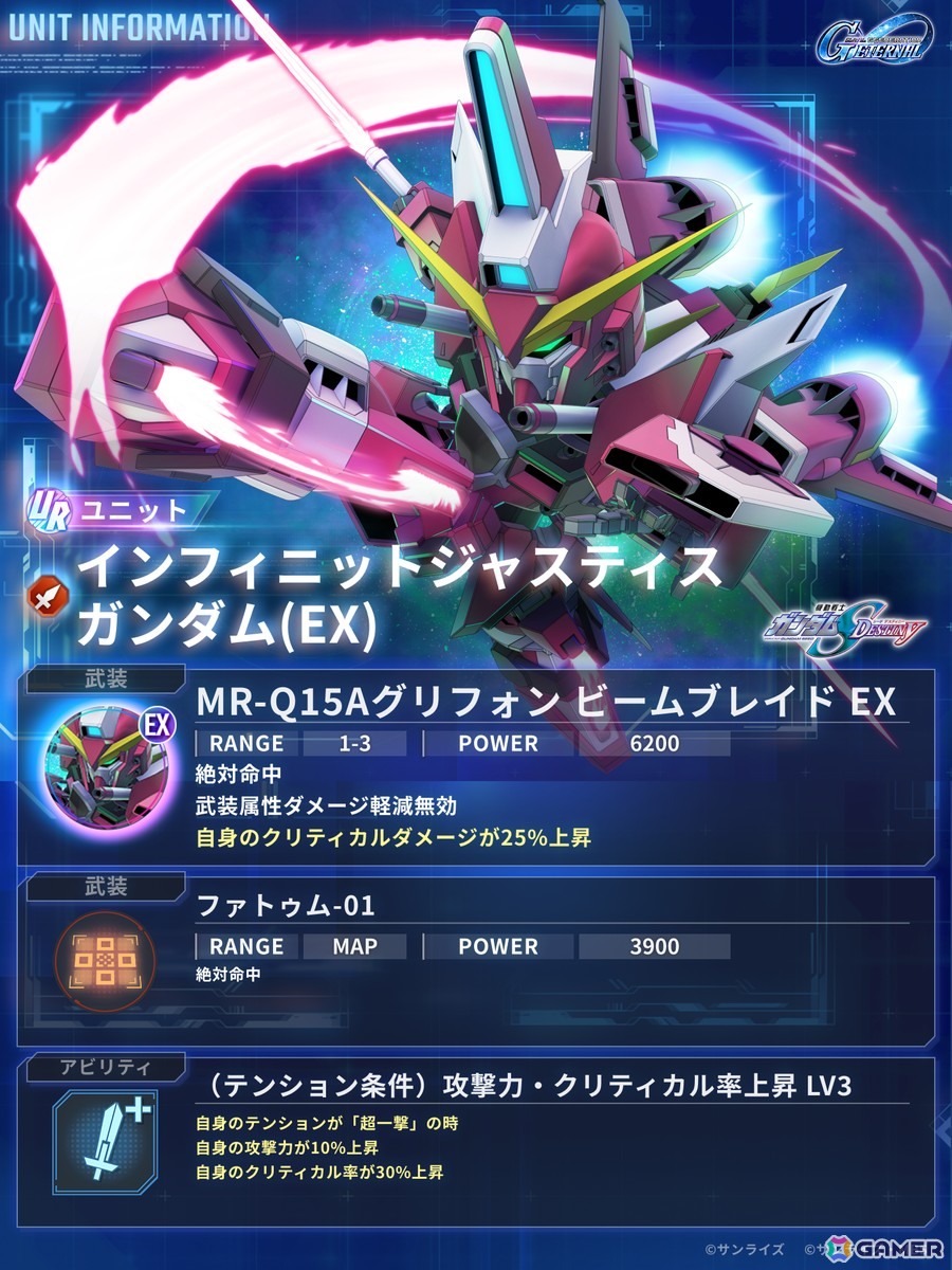「SDガンダム ジージェネレーション エターナル」でストーリーイベント「機動戦士ガンダムSEED C.E.73-STARGAZER-」が開催！の画像5