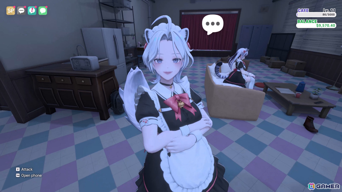 フル3Dで描かれるメイドカフェ再建シミュレーション「Maid Cafe Simulator」Steam体験版が6月14日に公開！の画像4