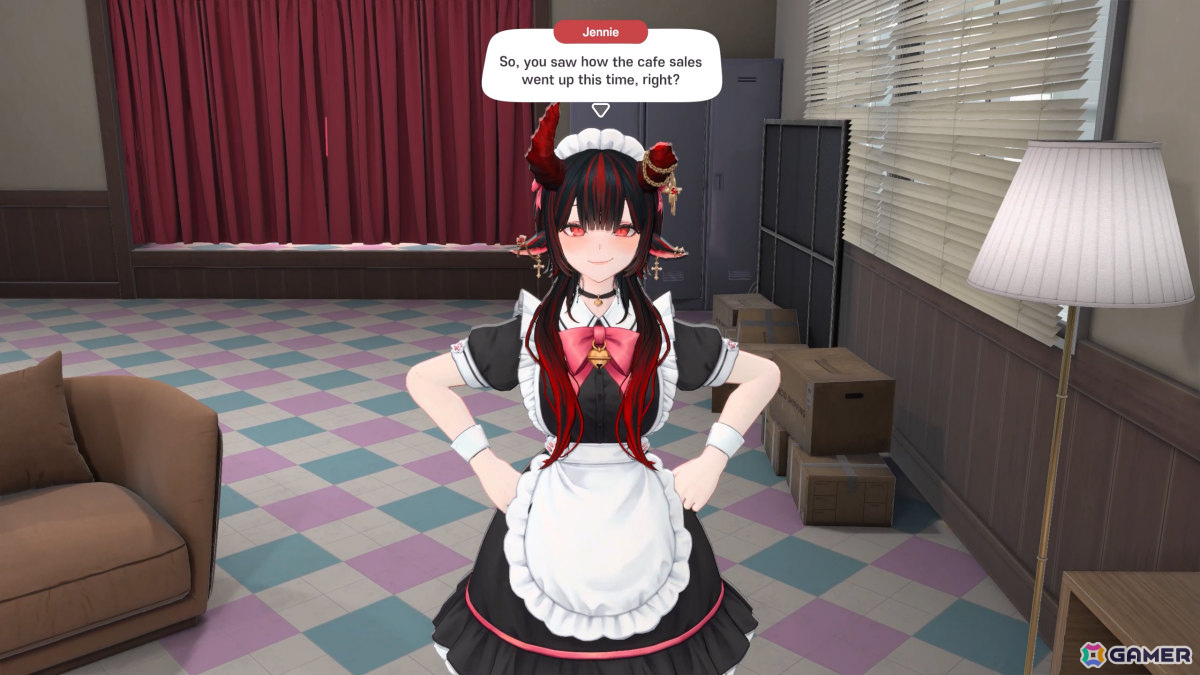 フル3Dで描かれるメイドカフェ再建シミュレーション「Maid Cafe Simulator」Steam体験版が6月14日に公開！の画像5