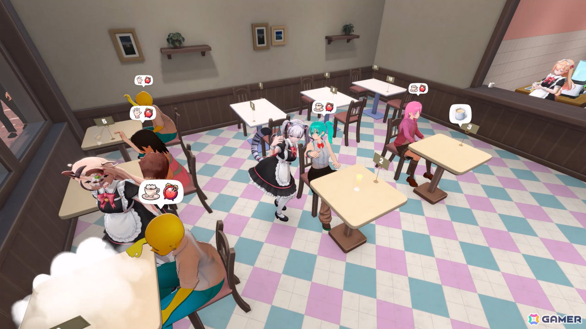 フル3Dで描かれるメイドカフェ再建シミュレーション「Maid Cafe Simulator」Steam体験版が6月14日に公開！の画像7