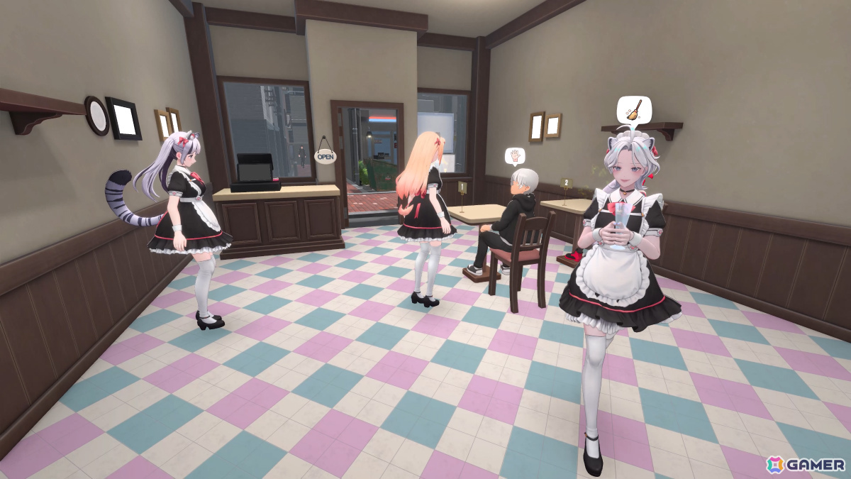 フル3Dで描かれるメイドカフェ再建シミュレーション「Maid Cafe Simulator」Steam体験版が6月14日に公開！の画像8