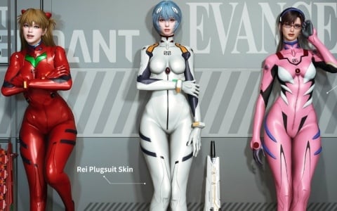 「The First Descendant」×「エヴァンゲリオン」のコラボが6月18日より開催！レイ、アスカ、マリのプラグスーツを着た継承者たちが戦うトレーラーも公開