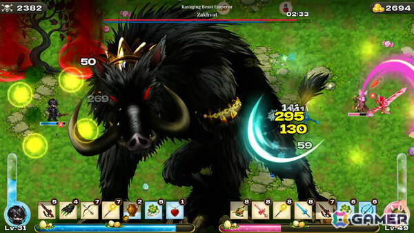 巨大化と小人化を駆使して世界各地の伝説級モンスターに挑むサバイバー系ローグライトRPG「ルナドラ」が7月2日に発売！の画像