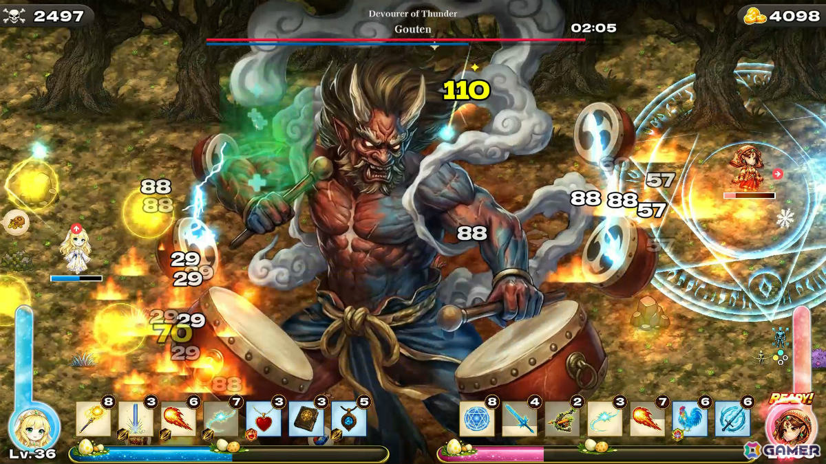巨大化と小人化を駆使して世界各地の伝説級モンスターに挑むサバイバー系ローグライトRPG「ルナドラ」が7月2日に発売！の画像4