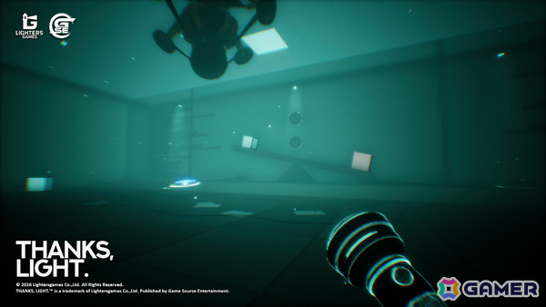 光を操り物体を2D・3Dに切り替えるポータルライクパズル「THANKS, LIGHT.」がSteam Nextフェスに参加！の画像