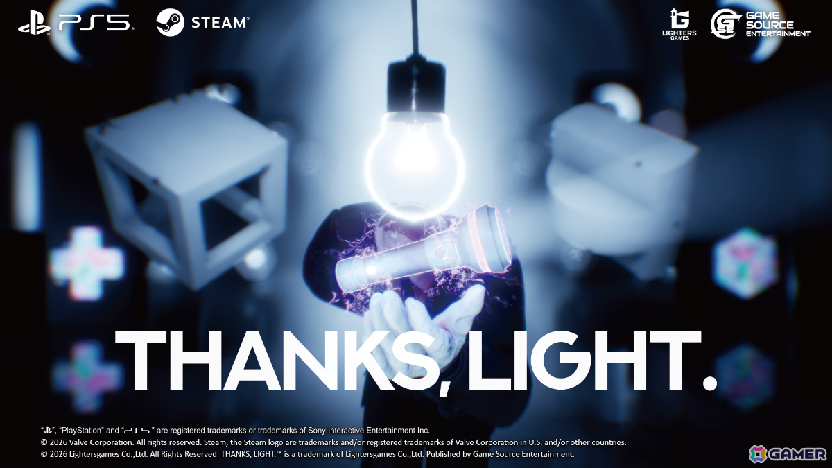 光を操り物体を2D・3Dに切り替えるポータルライクパズル「THANKS, LIGHT.」がSteam Nextフェスに参加！の画像