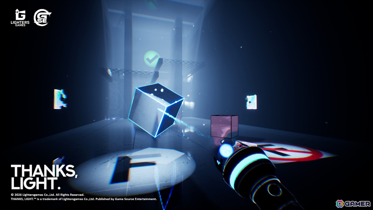 光を操り物体を2D・3Dに切り替えるポータルライクパズル「THANKS, LIGHT.」がSteam Nextフェスに参加！の画像4