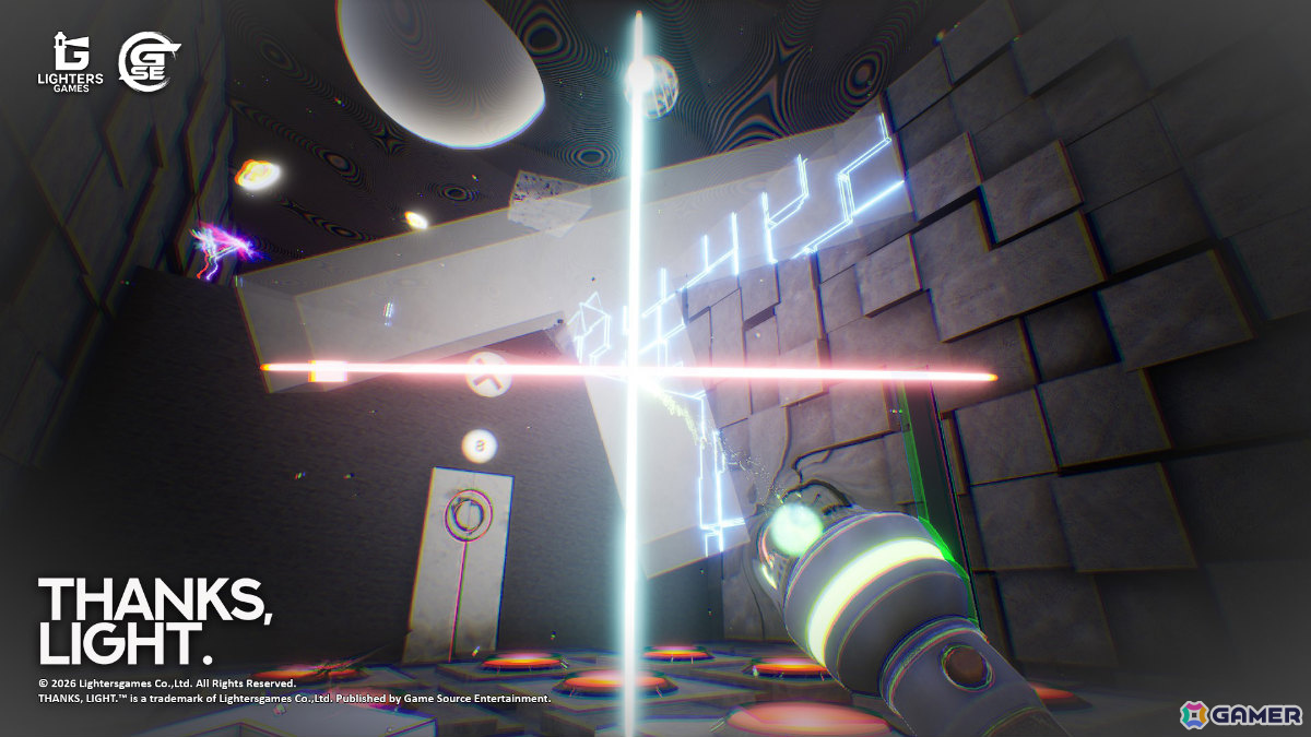 光を操り物体を2D・3Dに切り替えるポータルライクパズル「THANKS, LIGHT.」がSteam Nextフェスに参加！の画像7