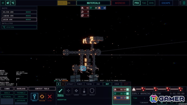 宇宙ステーションを建設・維持するローグライトシム「Stationbreak」が発表！スウォームから逃げながらランダム生成される星系を渡りぬけの画像