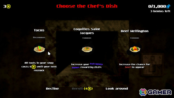 “弁当作り”×ホラーのローグライトゲーム「Don't Let It Starve」が配信！食材を隙間なく埋めた理想の弁当で怪物を満足させようの画像