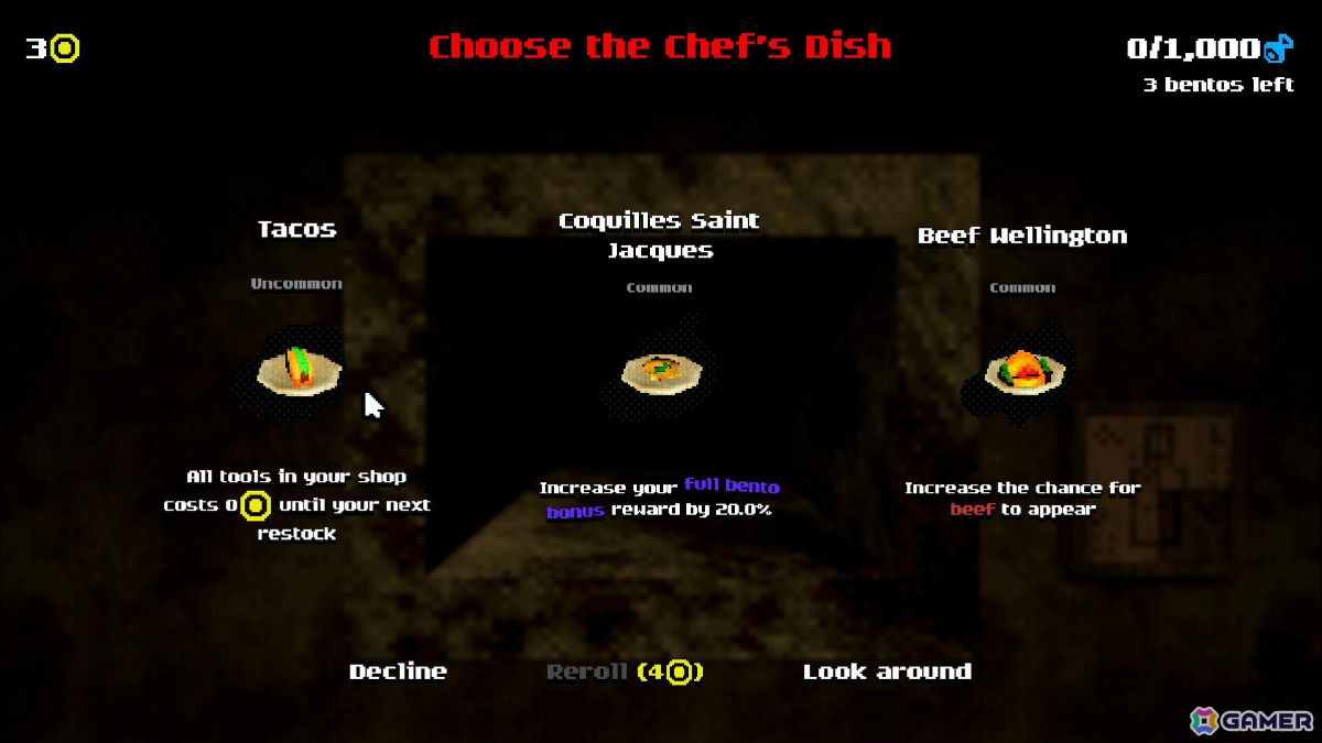 “弁当作り”×ホラーのローグライトゲーム「Don't Let It Starve」が配信！食材を隙間なく埋めた理想の弁当で怪物を満足させようの画像2