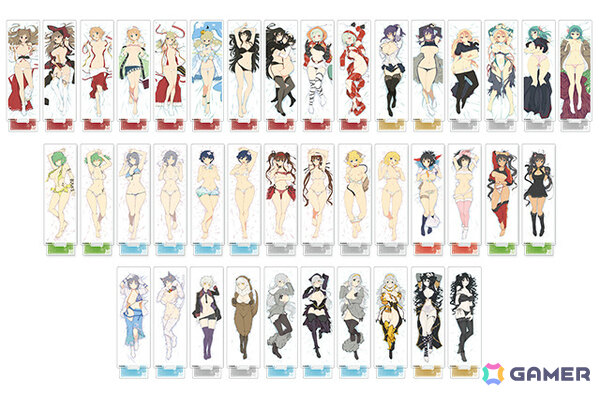 「閃乱カグラ」抱き枕カバー用イラストを使った描き下ろしアクスタ第3弾の予約受付がホビーストックWEBショップ開始！の画像1