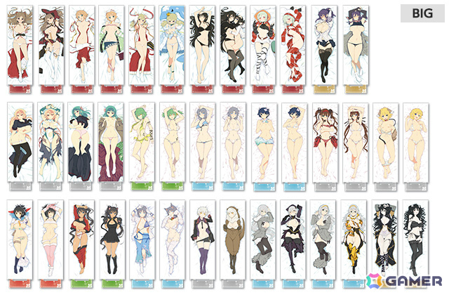 「閃乱カグラ」抱き枕カバー用イラストを使った描き下ろしアクスタ第3弾の予約受付がホビーストックWEBショップ開始！の画像