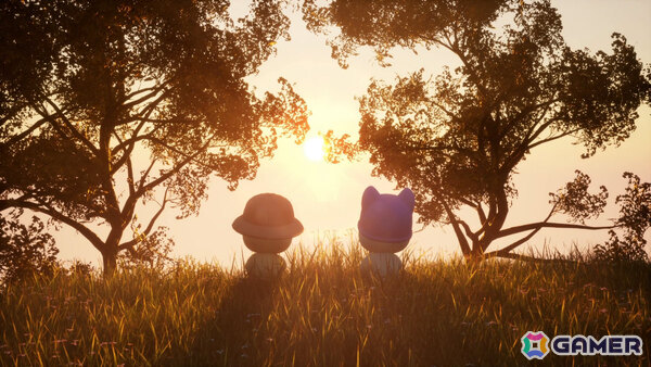 最大8人の癒し系オンライン3Dワールドゲーム「Komo: 陽だまりの旅」体験版が公開！Steam Nextフェスにも参加の画像