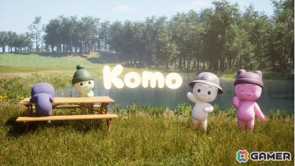 最大8人の癒し系オンライン3Dワールドゲーム「Komo: 陽だまりの旅」体験版が公開！Steam Nextフェスにも参加の画像2