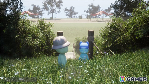 最大8人の癒し系オンライン3Dワールドゲーム「Komo: 陽だまりの旅」体験版が公開！Steam Nextフェスにも参加の画像