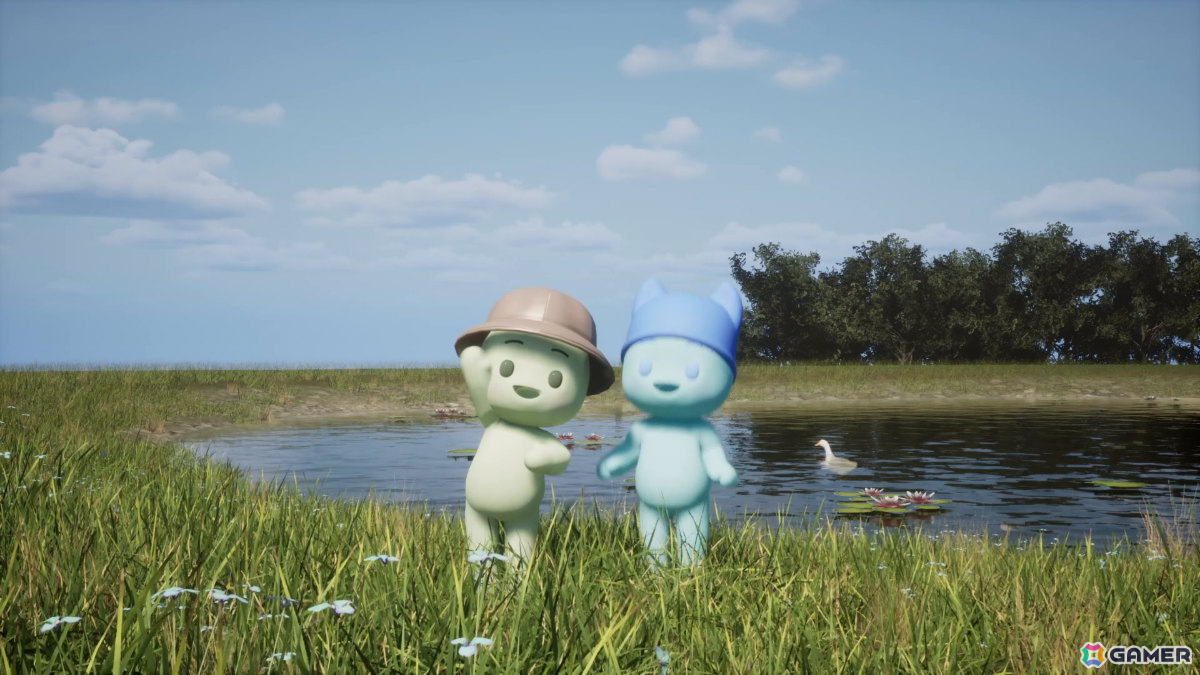 最大8人の癒し系オンライン3Dワールドゲーム「Komo: 陽だまりの旅」体験版が公開！Steam Nextフェスにも参加の画像