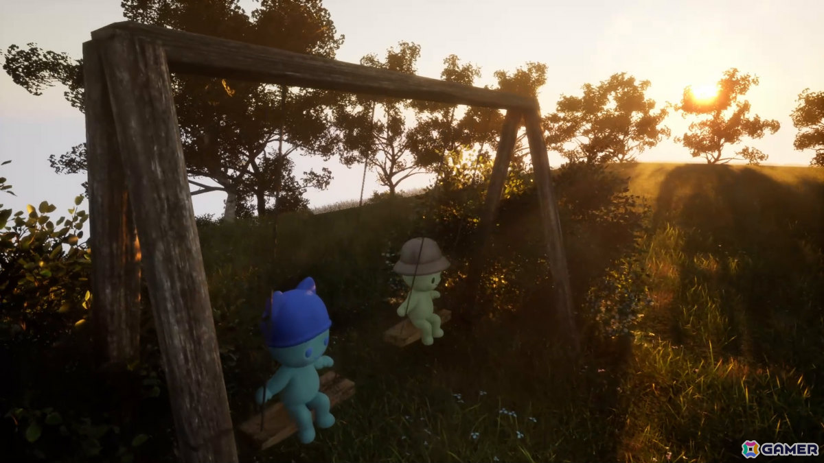 最大8人の癒し系オンライン3Dワールドゲーム「Komo: 陽だまりの旅」体験版が公開！Steam Nextフェスにも参加の画像
