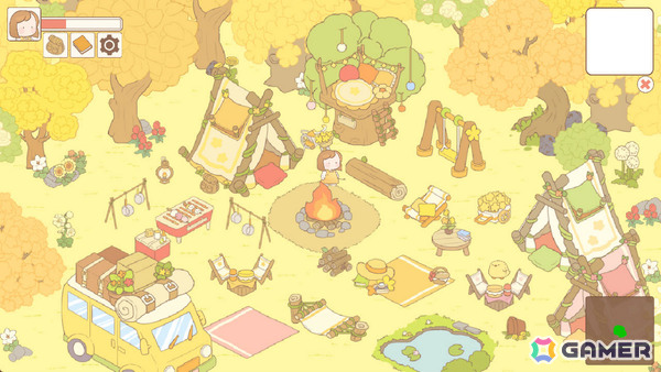 かわいいドールたちの世界で自分だけの癒やし空間をデザインするインテリアゲーム「ドキドキ デコハウス」Switch版が配信!の画像