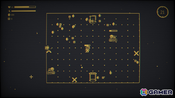 連鎖する電撃で暴走した機械をなぎ倒す1bitインクリメンタル・アクション「Elecade」Steam体験版が公開！の画像8