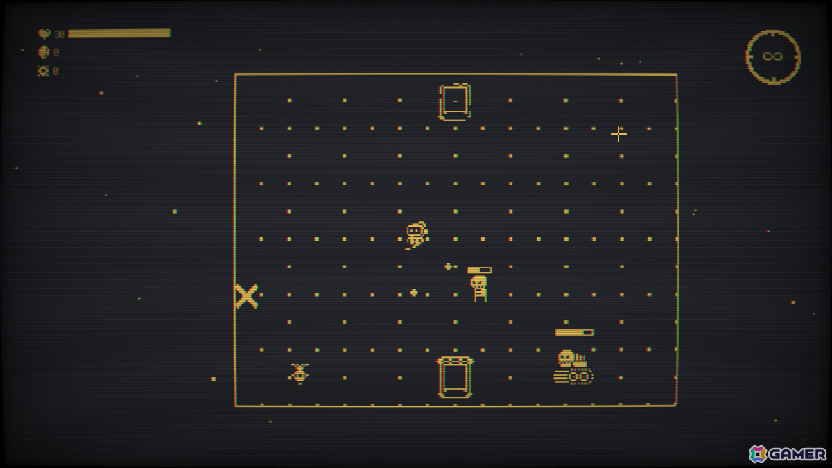 連鎖する電撃で暴走した機械をなぎ倒す1bitインクリメンタル・アクション「Elecade」Steam体験版が公開！の画像5