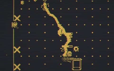 連鎖する電撃で暴走した機械をなぎ倒す1bitインクリメンタル・アクション「Elecade」Steam体験版が公開！
