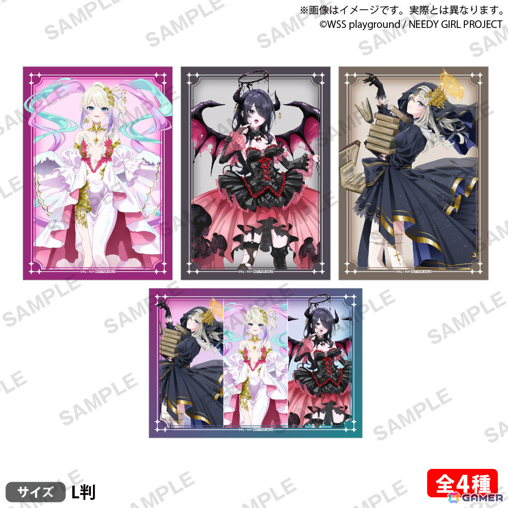 アニメ「NEEDY GIRL OVERDOSE」×GiGOキャンペーン ～祈リノ果テ～が6月27日より開催！アンティーク風の新規描き下ろしグッズなどが登場の画像
