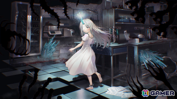 見えない敵の存在を“探知”しながら地下迷宮を進むホラーADV「結晶姫のラビリンス」Steam Nextフェスに向けた体験版が公開！の画像1