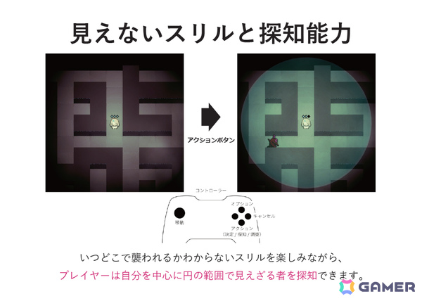 見えない敵の存在を“探知”しながら地下迷宮を進むホラーADV「結晶姫のラビリンス」Steam Nextフェスに向けた体験版が公開！の画像11