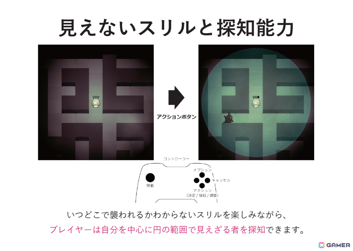 見えない敵の存在を“探知”しながら地下迷宮を進むホラーADV「結晶姫のラビリンス」Steam Nextフェスに向けた体験版が公開!の画像