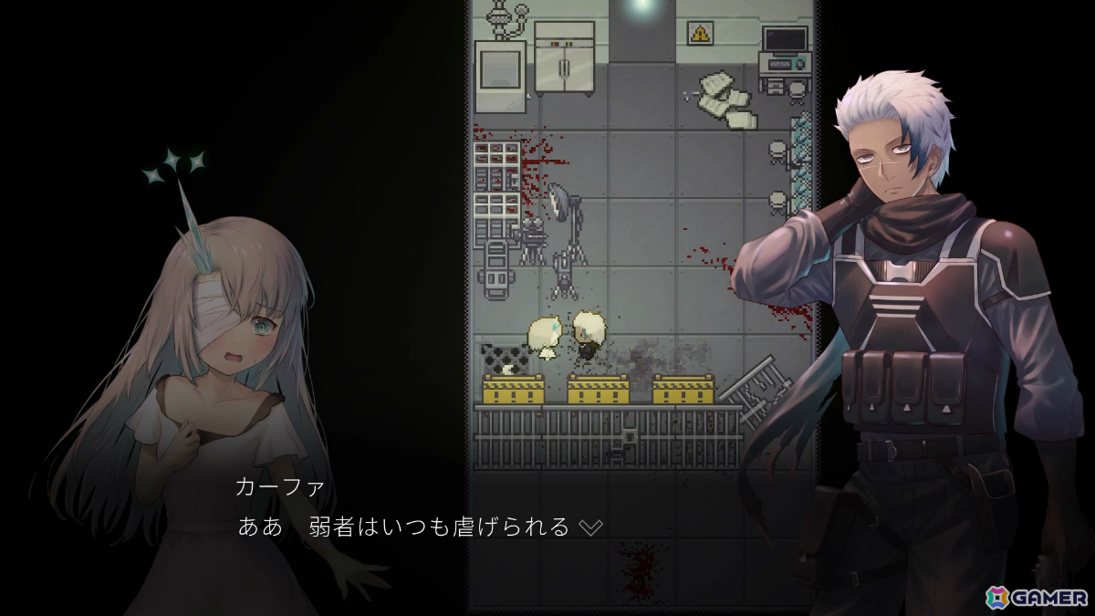 見えない敵の存在を“探知”しながら地下迷宮を進むホラーADV「結晶姫のラビリンス」Steam Nextフェスに向けた体験版が公開！の画像3