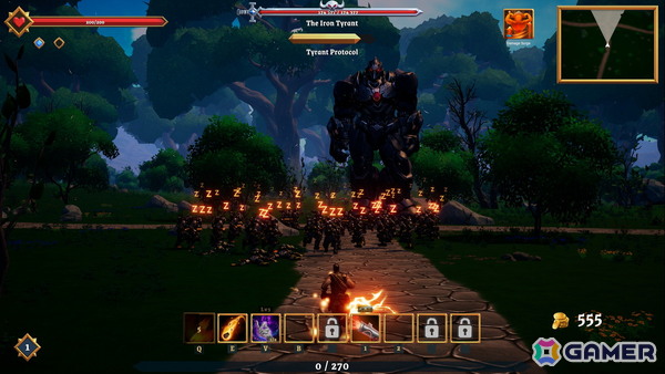 ファンタジー弾幕アクションローグライト「Where Giants Fall」が発表!多彩なビルドを構築して巨大ボスに挑めの画像