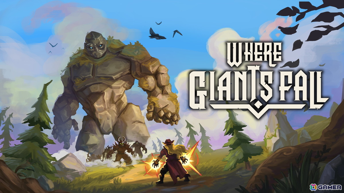 ファンタジー弾幕アクションローグライト「Where Giants Fall」が発表!多彩なビルドを構築して巨大ボスに挑めの画像
