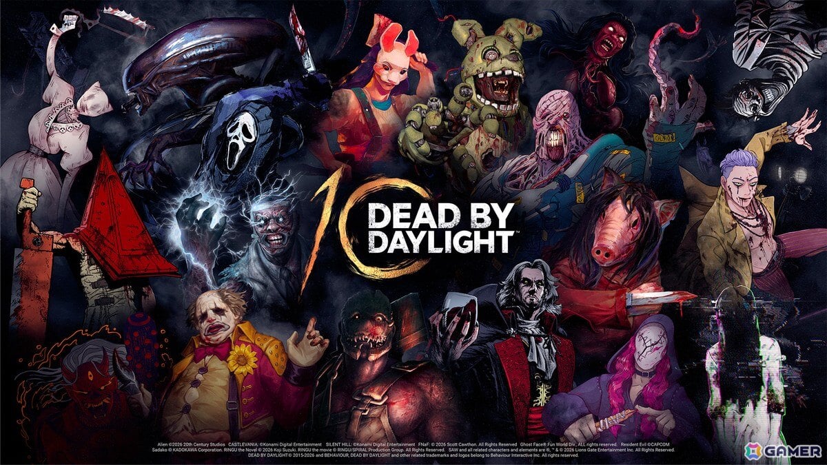「Dead by Daylight」ビジュアルアップデートに加えて、1v1 ModeやZombie Modeも!新チャプターやコラボ情報も公開された記念イベントの発表まとめの画像